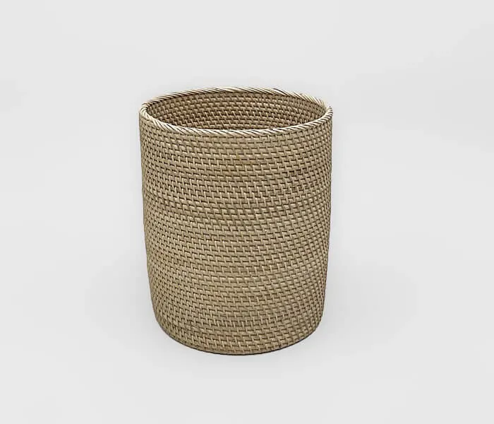 09.7149.0001: Καλάθι αχρήστων από rattan σταθερό