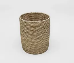 09.7149.0001: Καλάθι αχρήστων από rattan σταθερό